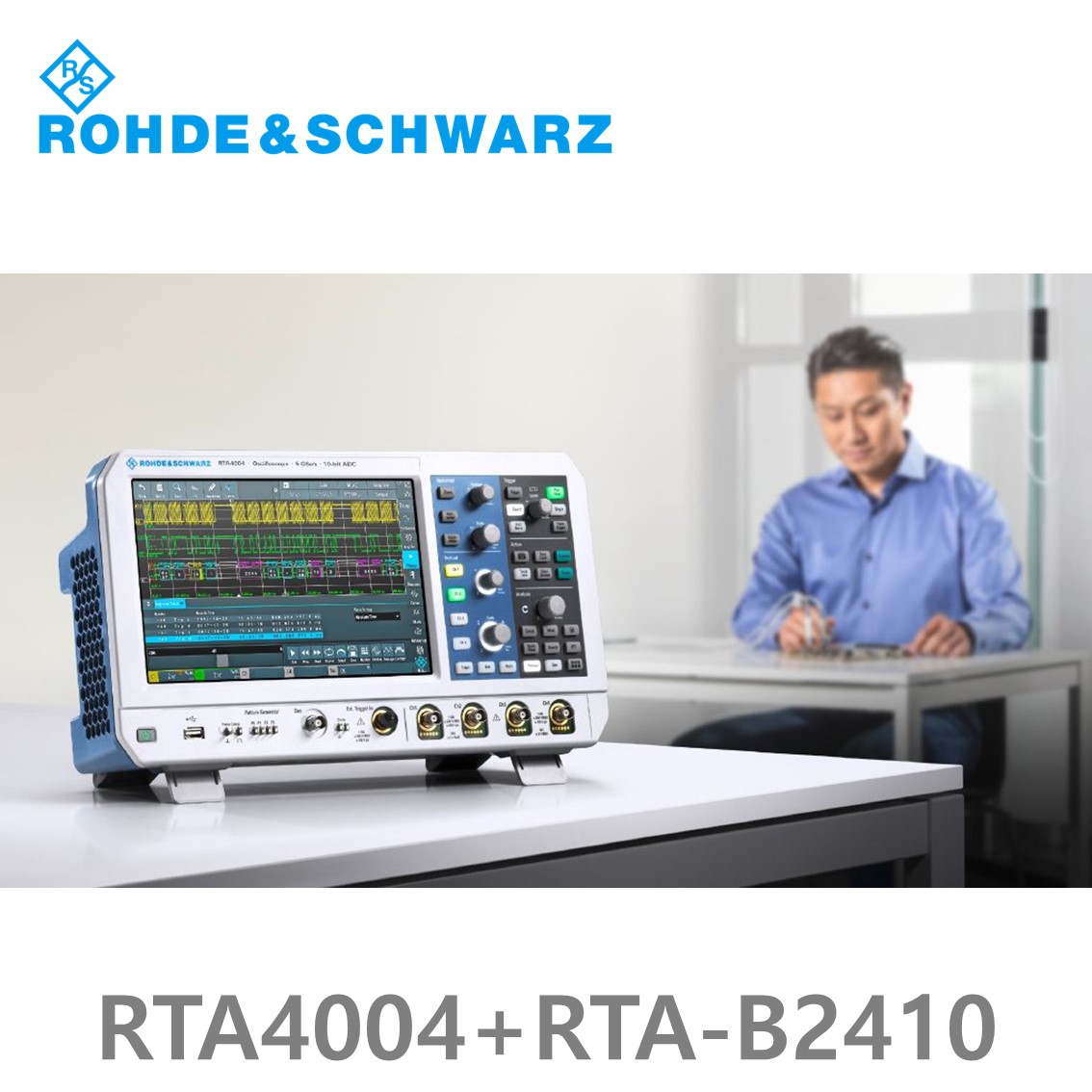 로데슈바르즈 RTA4004+RTA-B2410 오실로스코프 4채널 1GHz/ 5Gs/ 200Mpts/ 디지털16채널