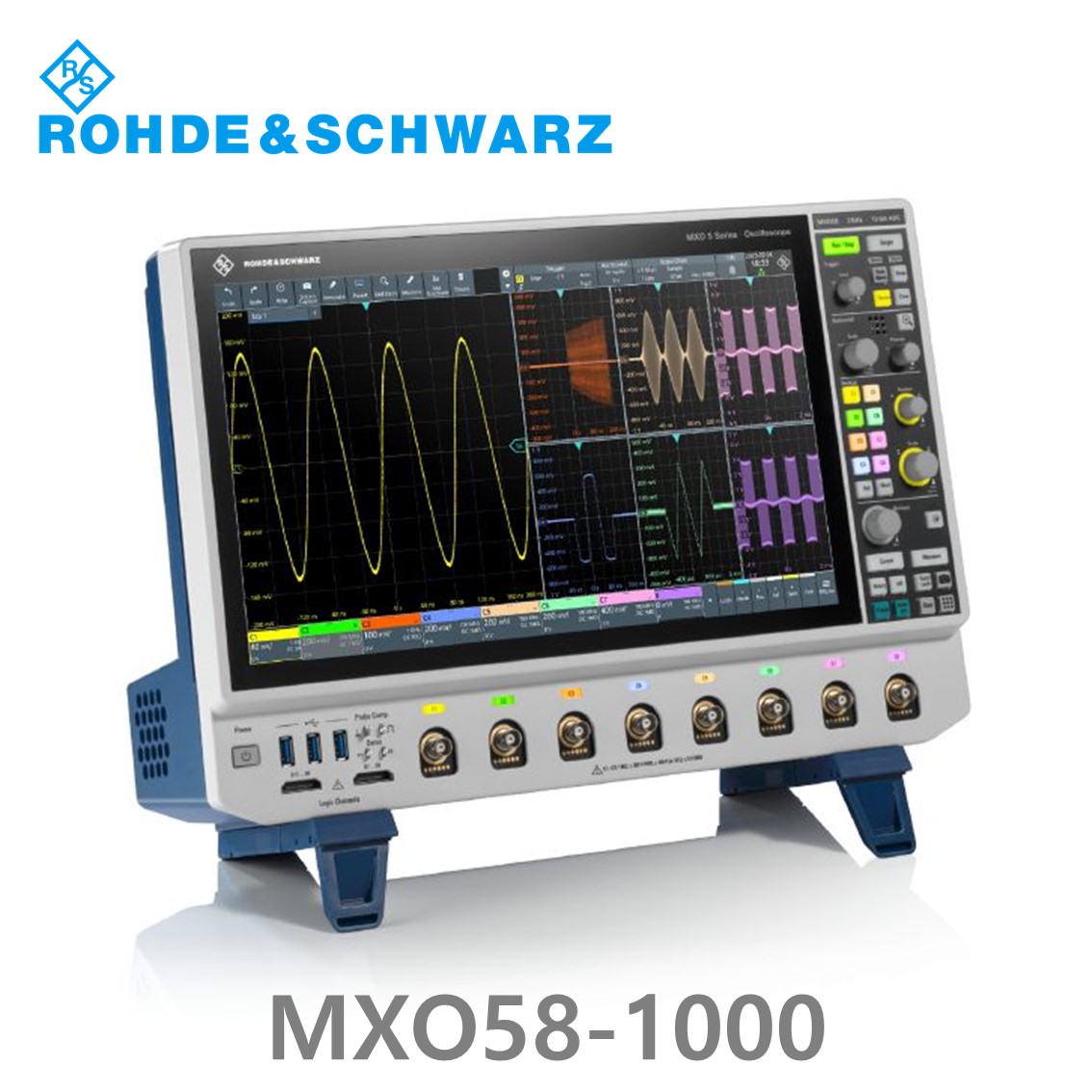 로데슈바르즈 MXO58-1000 오실로스코프 8채널 1GHz/ 8Gs/ 500Mpts/ 디지털16채널