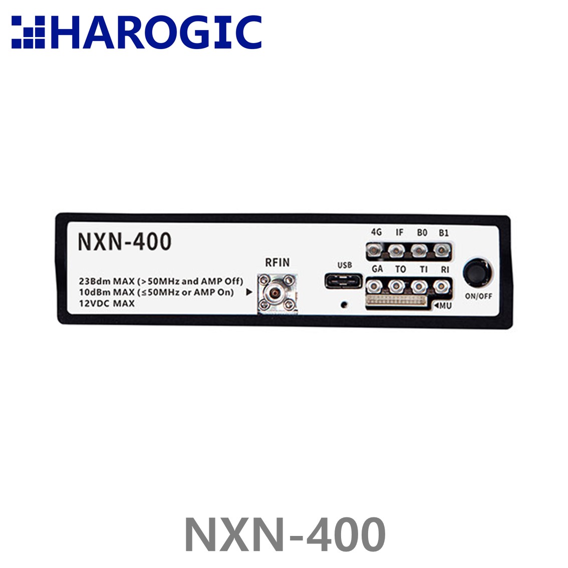 HAROGIC NXN-400  9kHz-40.0 GHz, 100MHz, 290GHz/s, 1GbE 스펙트럼아날라이저