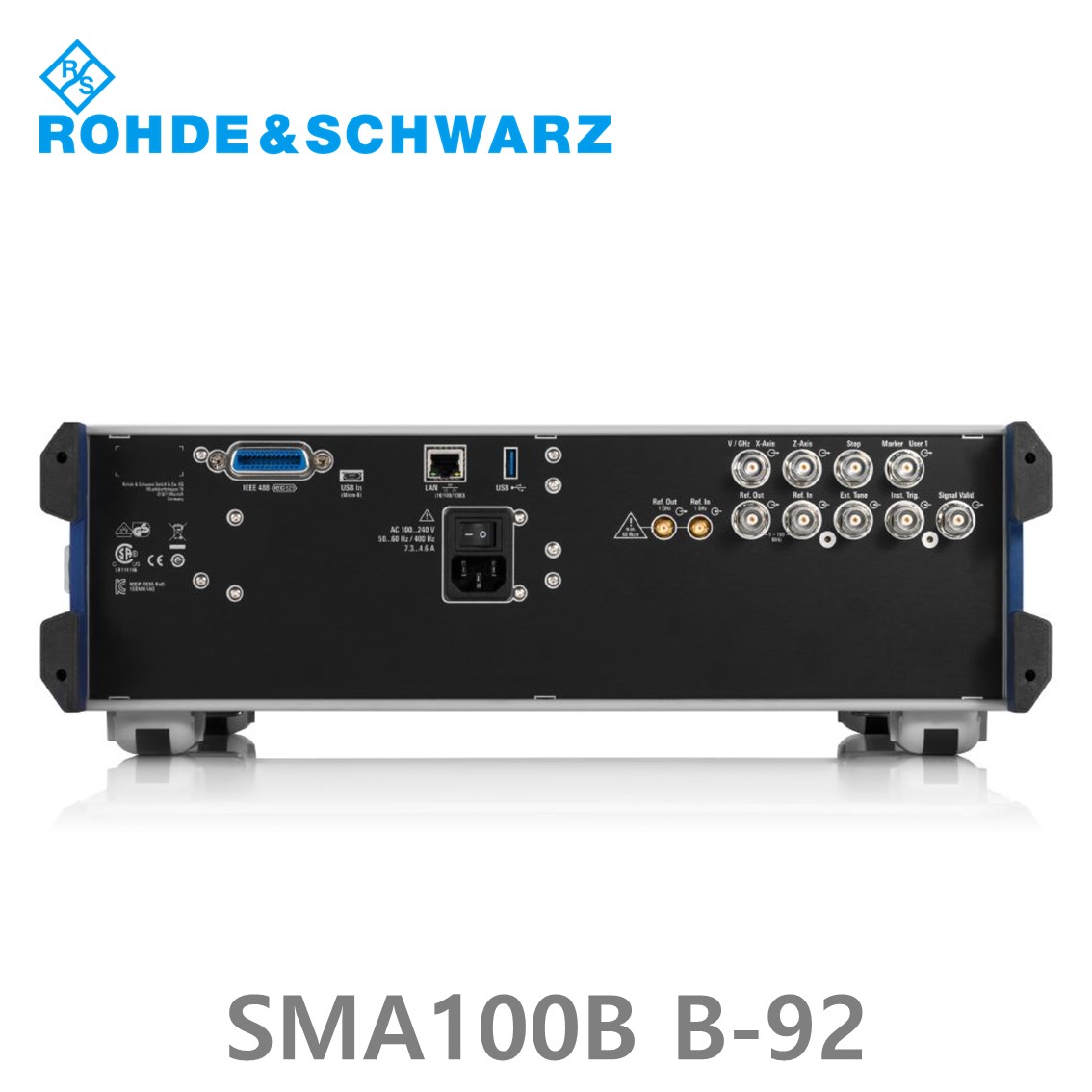 로데슈바르즈 SMA100B, SMAB-B92, 8 kHz~ 72GHz, –132 dBc, 30 dBm, 마이크로웨이브 신호발생기