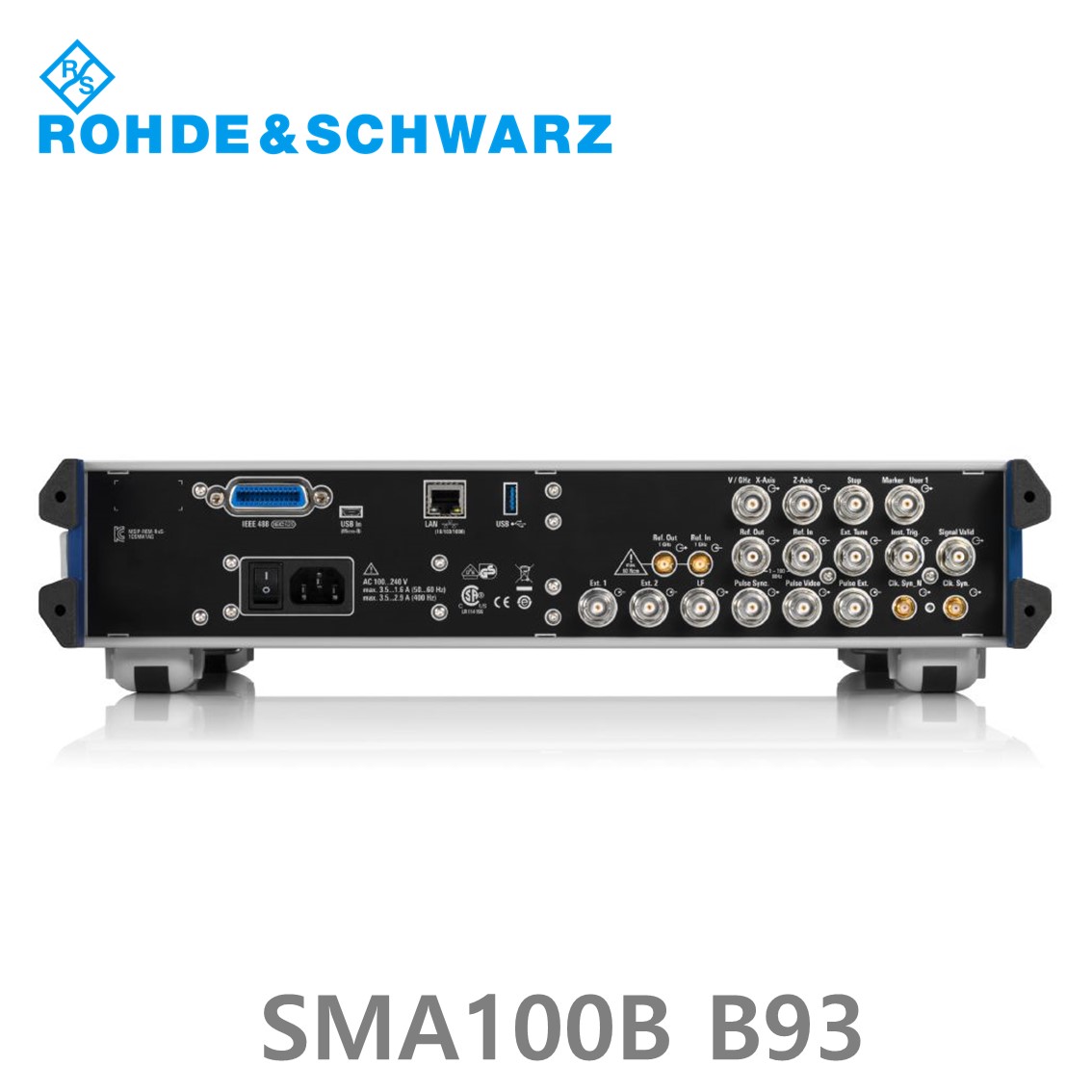 로데슈바르즈 SMA100B SMAB-B93 8kHz~72GHz/–132 dBc, 30 dBm, 마이크로웨이브 신호발생기