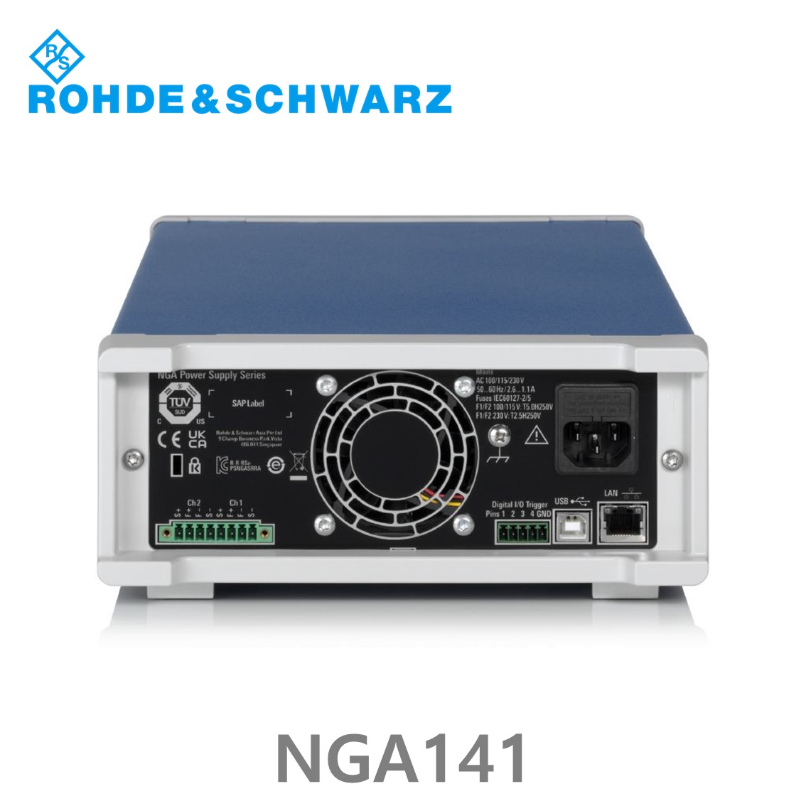 로데슈바르즈 NGA141 1채널/40W/0V~100V, 0A~2A DC파워서플라이 (5601.8002.03)