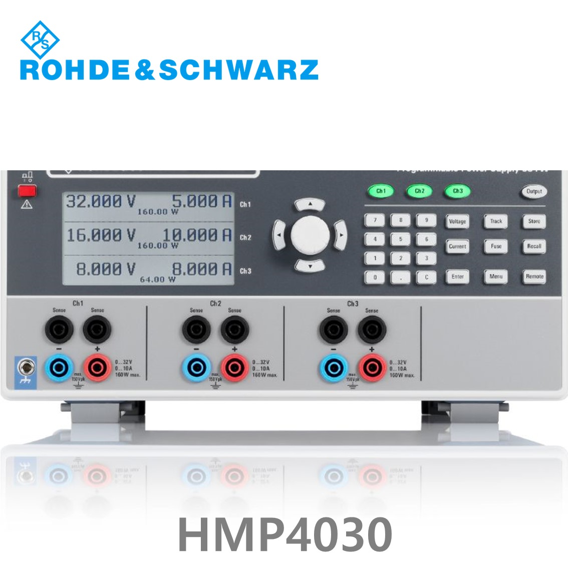 로데슈바르즈 HMP4030 3채널/384W/0V~32V, 10A DC파워서플라이, DC전원공급기 (3629.6776.03)