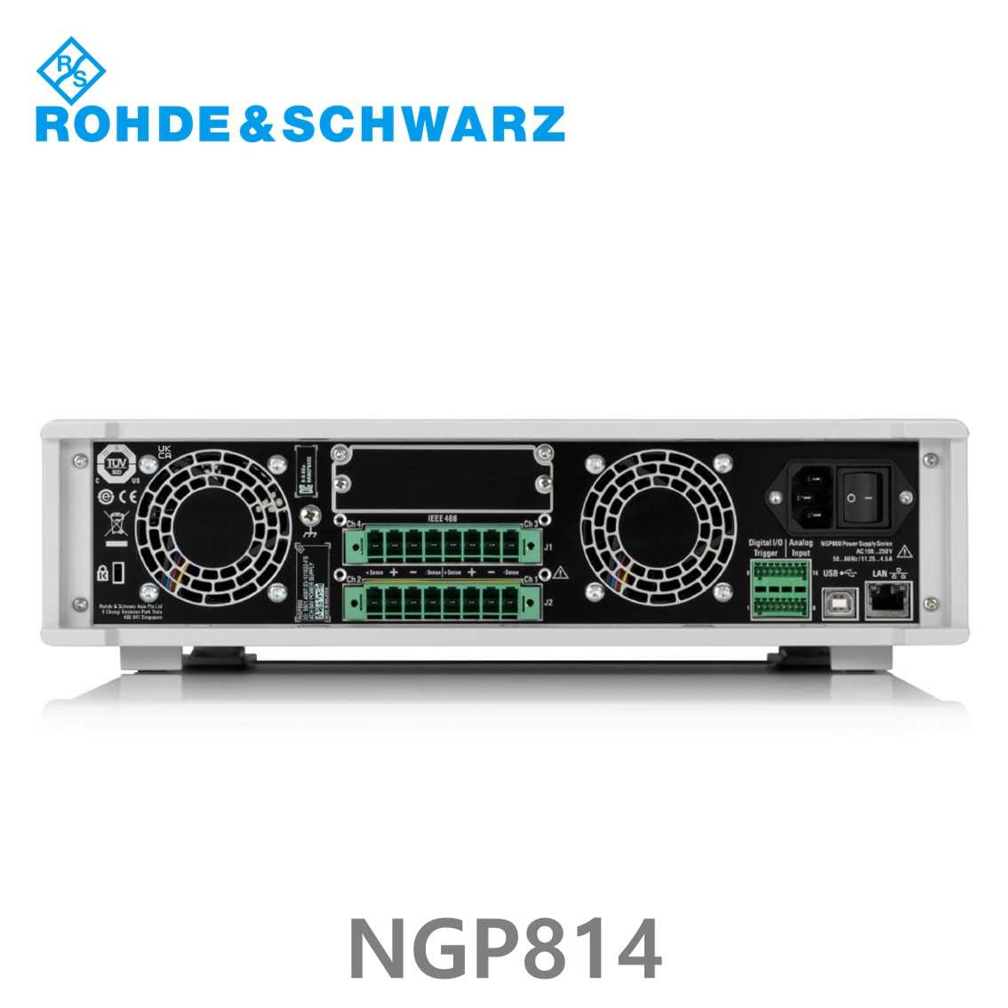 로데슈바르즈 NGP814 4채널/800W/32V~64V, 10A~20A DC파워서플라이, DC전원공급기 (5601.4007.04)