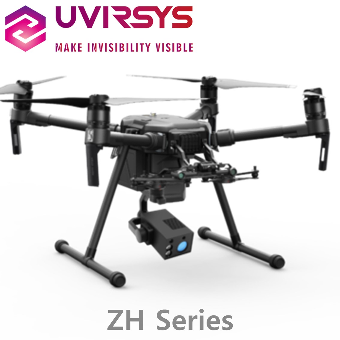 UVIRSYS ZH480, ZH580시리즈 코로나 탐지 카메라,코로나 드론, 코로나 로봇개 UV, VIS, Dual F.O.V lens