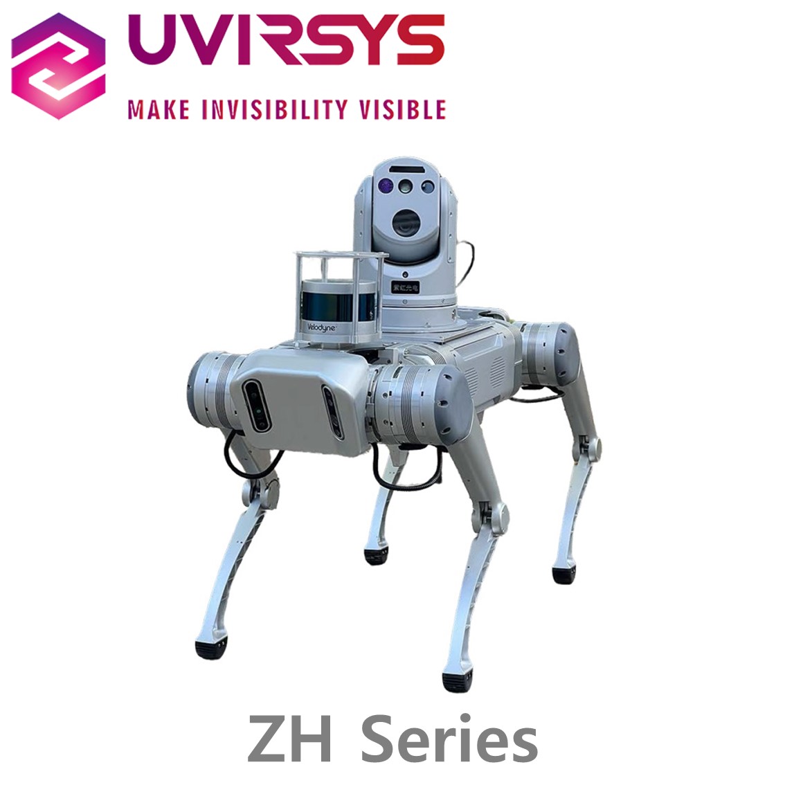 UVIRSYS ZH480, ZH580시리즈 코로나 탐지 카메라,코로나 드론, 코로나 로봇개 UV, VIS, Dual F.O.V lens