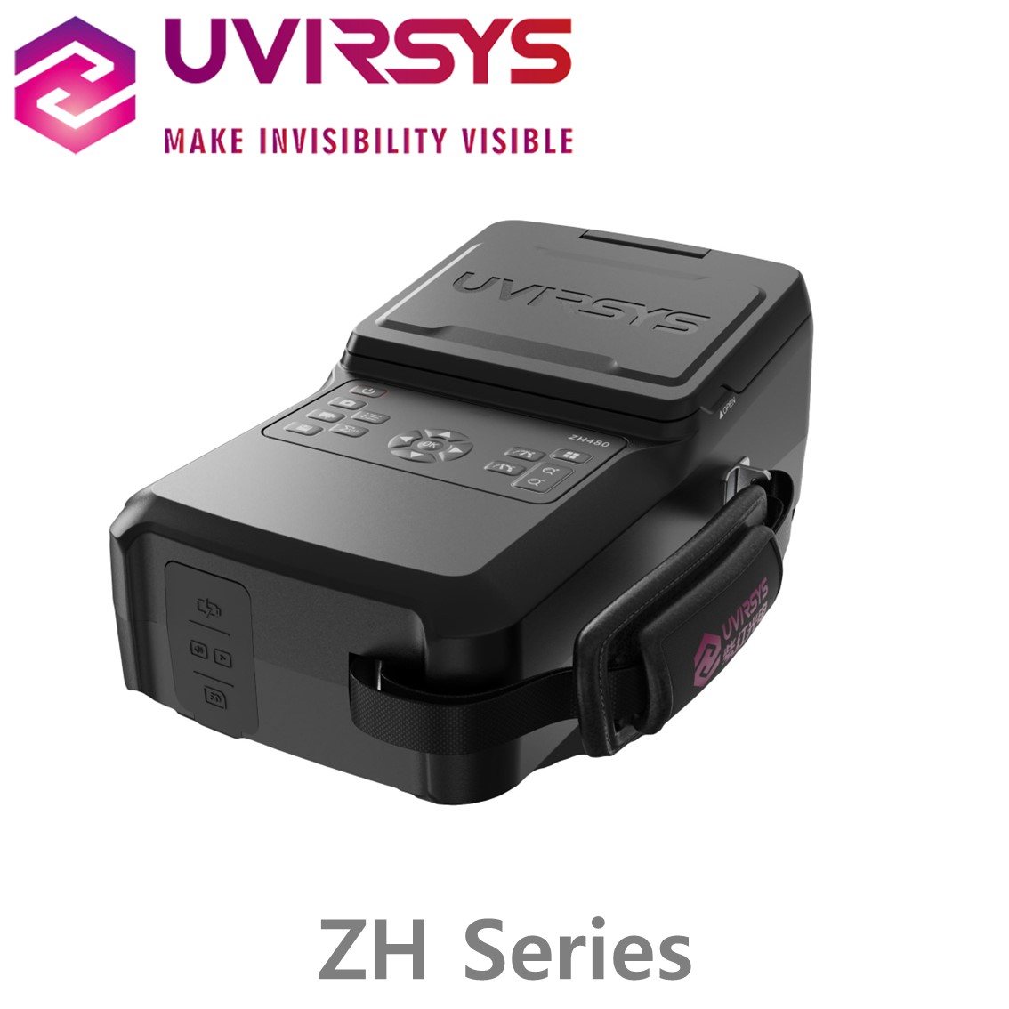 UVIRSYS ZH480, ZH580시리즈 코로나 탐지 카메라,코로나 드론, 코로나 로봇개 UV, VIS, Dual F.O.V lens