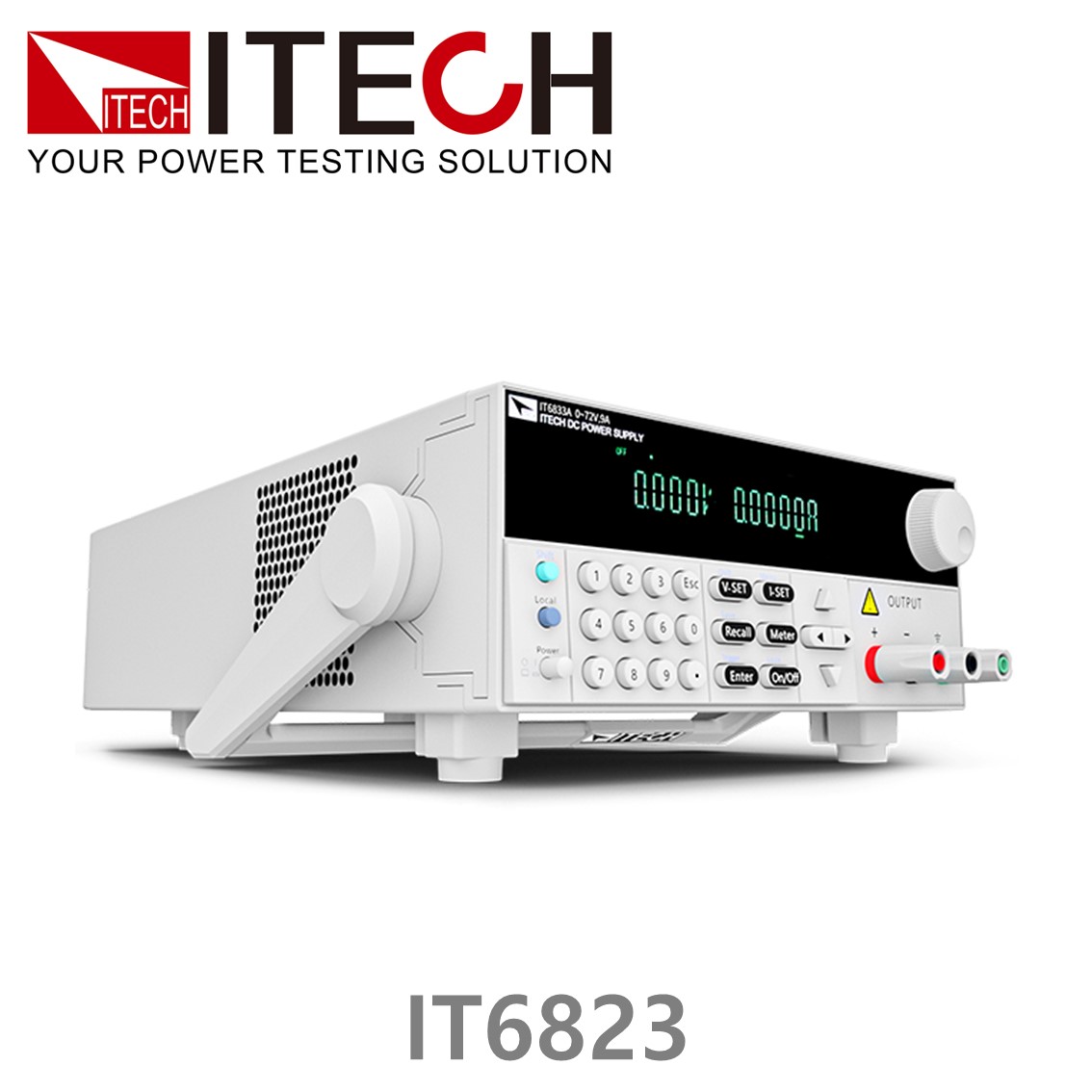 ITECH IT6823 DC파워서플라이 0-72V, 0-1.5A, 108W 리니어 DC전원공급기 ( RS232, USB 옵션 )