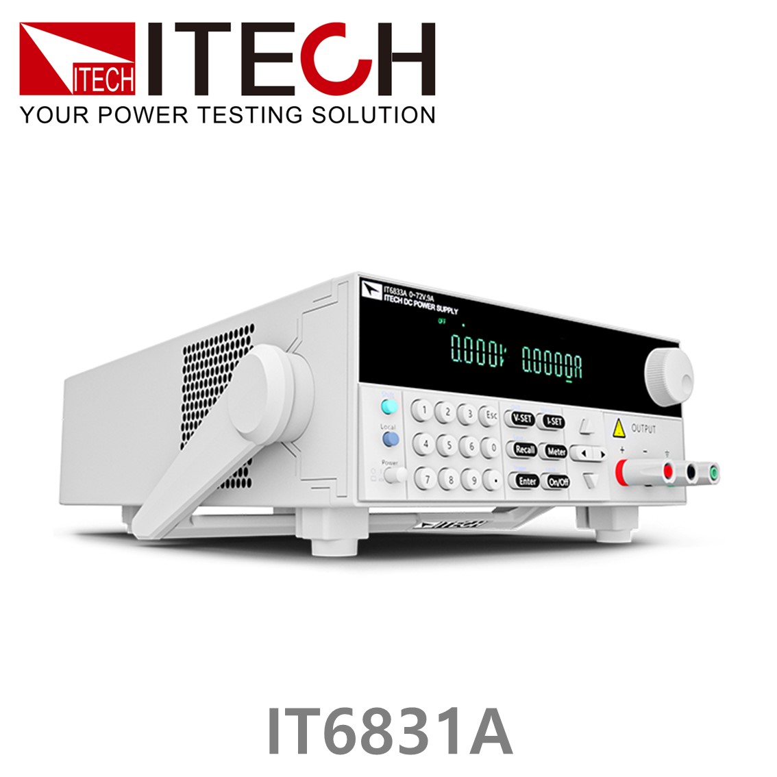 ITECH IT6831A DC파워서플라이 0-18V, 0-10A, 180W 리니어 DC전원공급기 (RS232, USB interface)