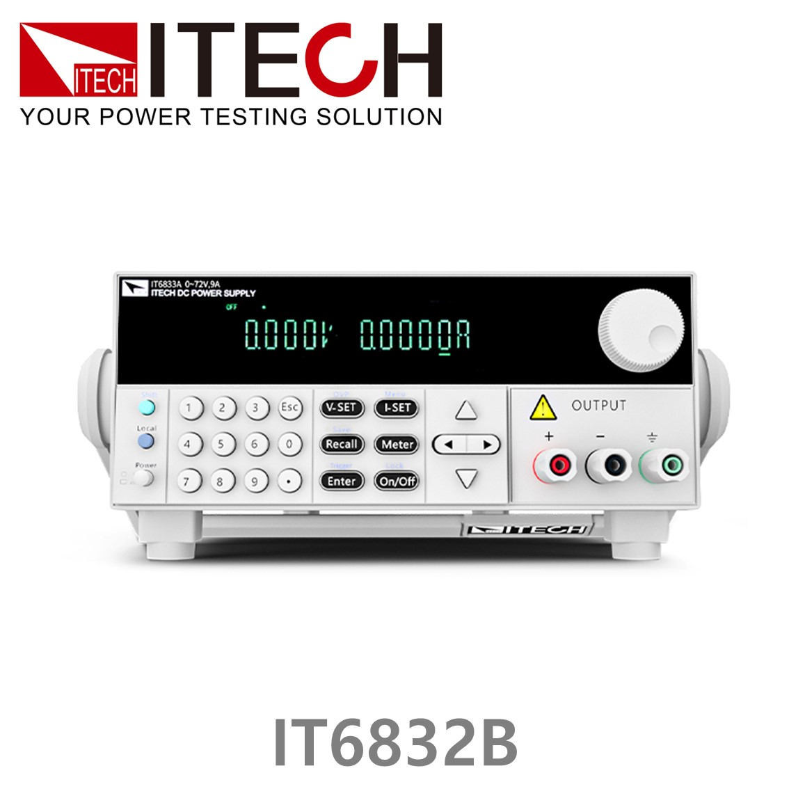 ITECH IT6832B DC파워서플라이 0-32V, 0-6A, 192W 리니어 DC전원공급기 (RS232, USB, GPIB)