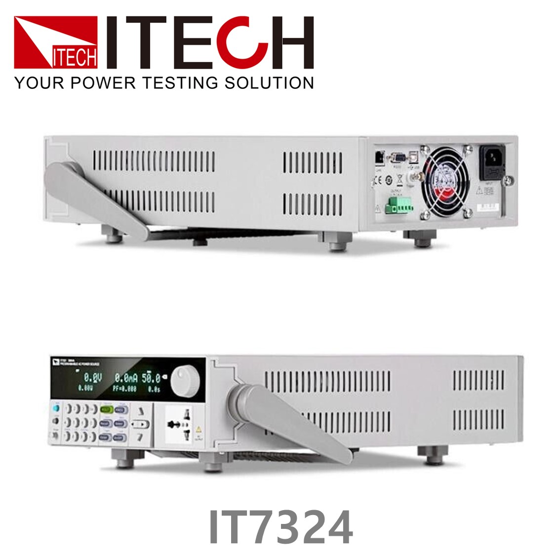 ITECH IT7324 리니어 AC파워서플라이 150V, 300V - 12A, 6A - 1500VA (단상) (3U)