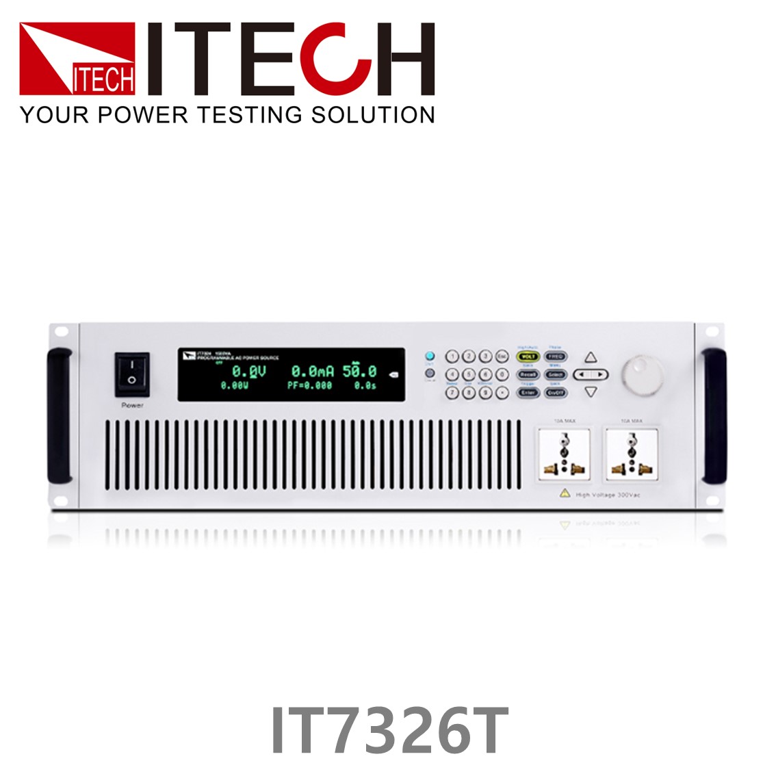 ITECH IT7326T 리니어 AC파워서플라이 150V, 300V - 24A, 12A - 9000VA (3상) (27U)