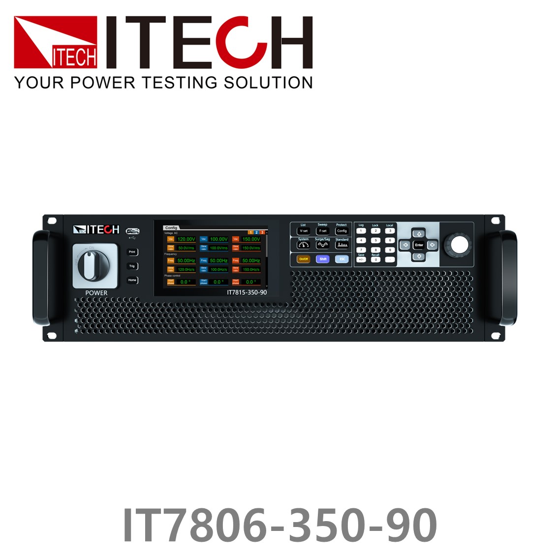 ITECH IT7806-350-90 스위칭타입 AC파워서플라이 350V, 90A, 6kVA 단상, 3상
