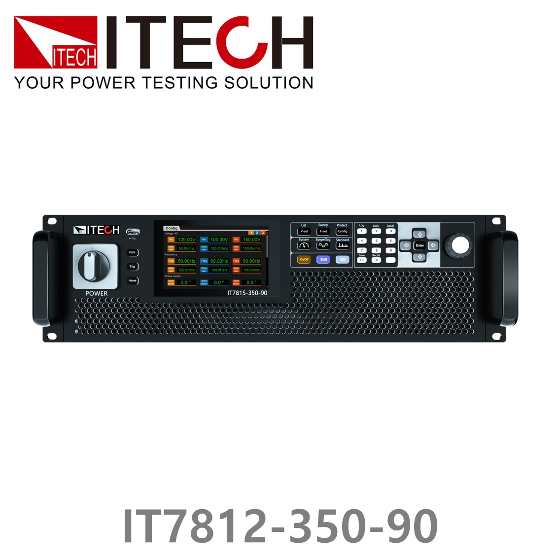 ITECH IT7812-350-90 스위칭타입 AC파워서플라이 350V, 90A, 12kVA 단상, 3상