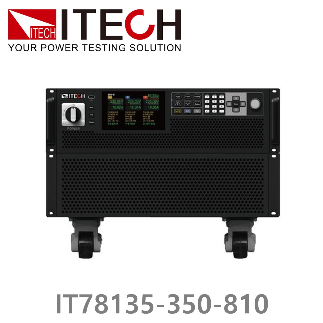 ITECH IT78135-350-810 스위칭타입 AC파워서플라이 350V, 810A, 135kVA 단상, 3상