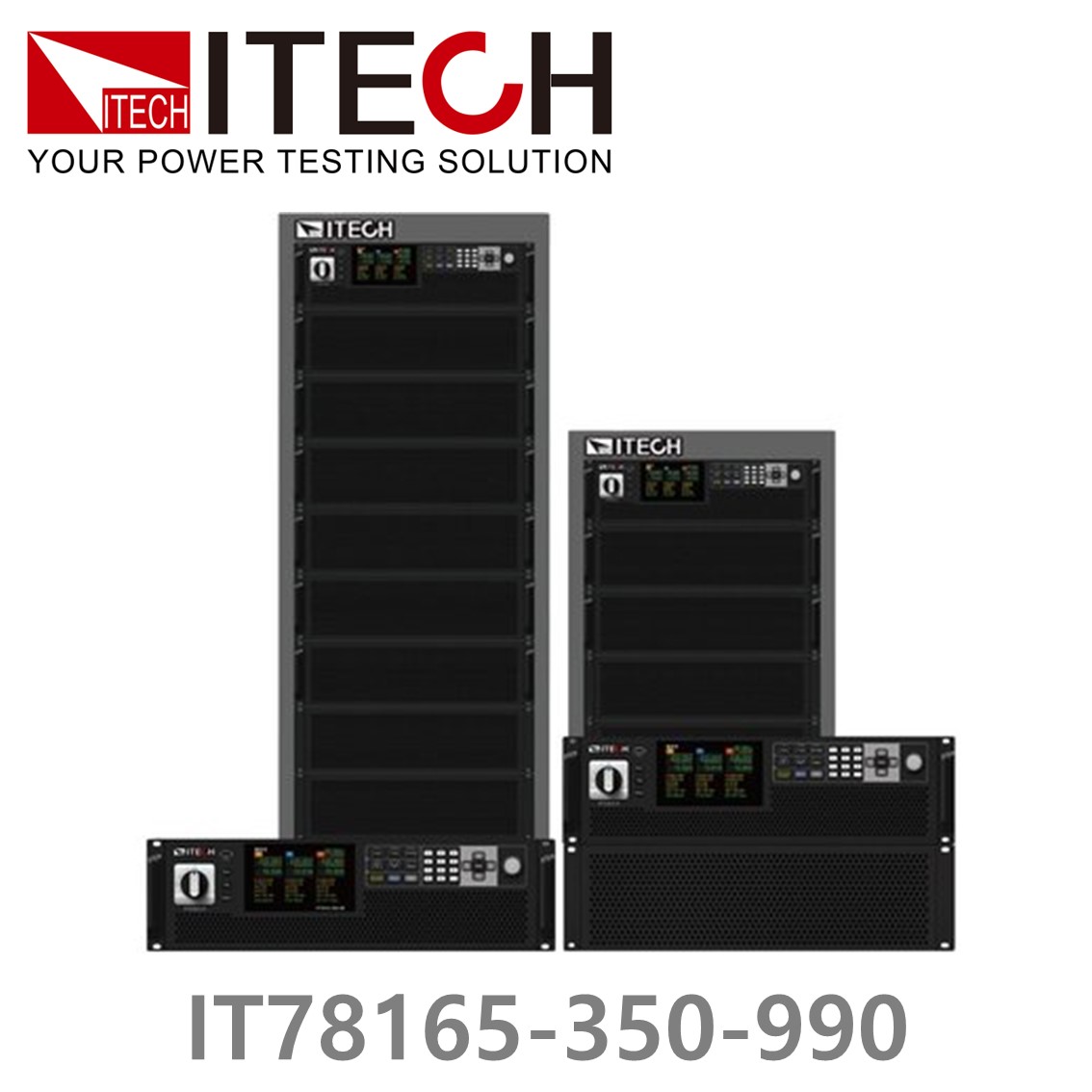 ITECH IT78165-350-990 스위칭타입 AC전원공급기 350V, 990A, 165kVA 단상, 3상