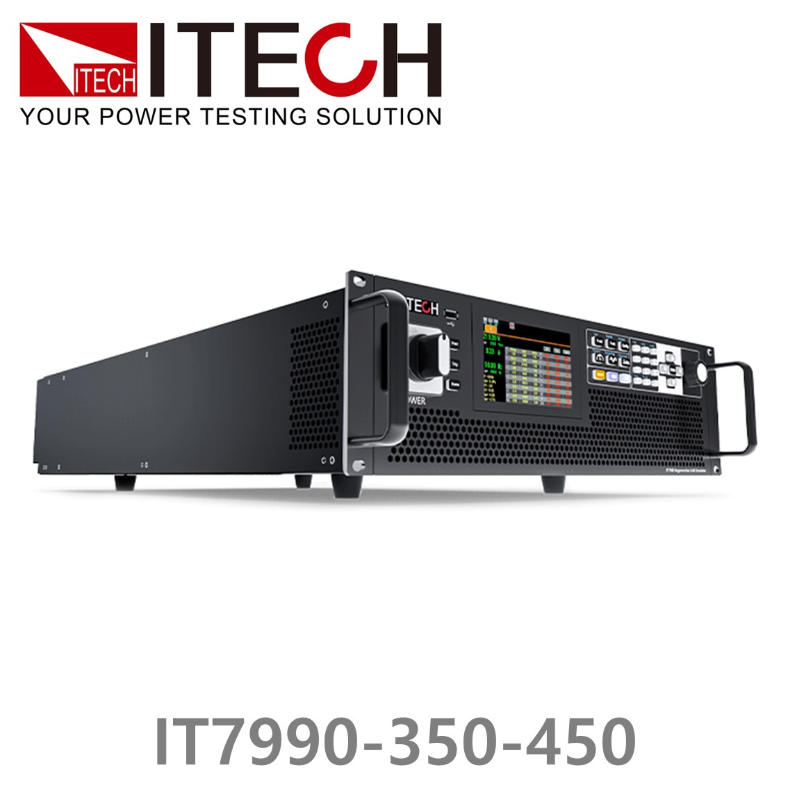 ITECH IT7990-350-450 회생 AC그리드 시뮬레이터 350V, 540A, 90KVA, 단상, 3상 (27U)