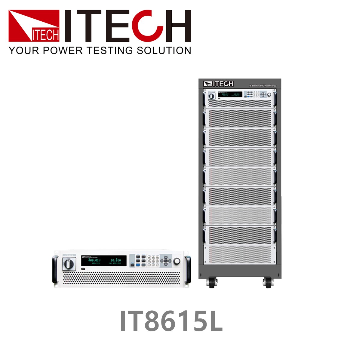 ITECH IT8615L AC, DC전자로드 15~260Vrms, 0~20Arms, 1800VA DC전자부하 3U