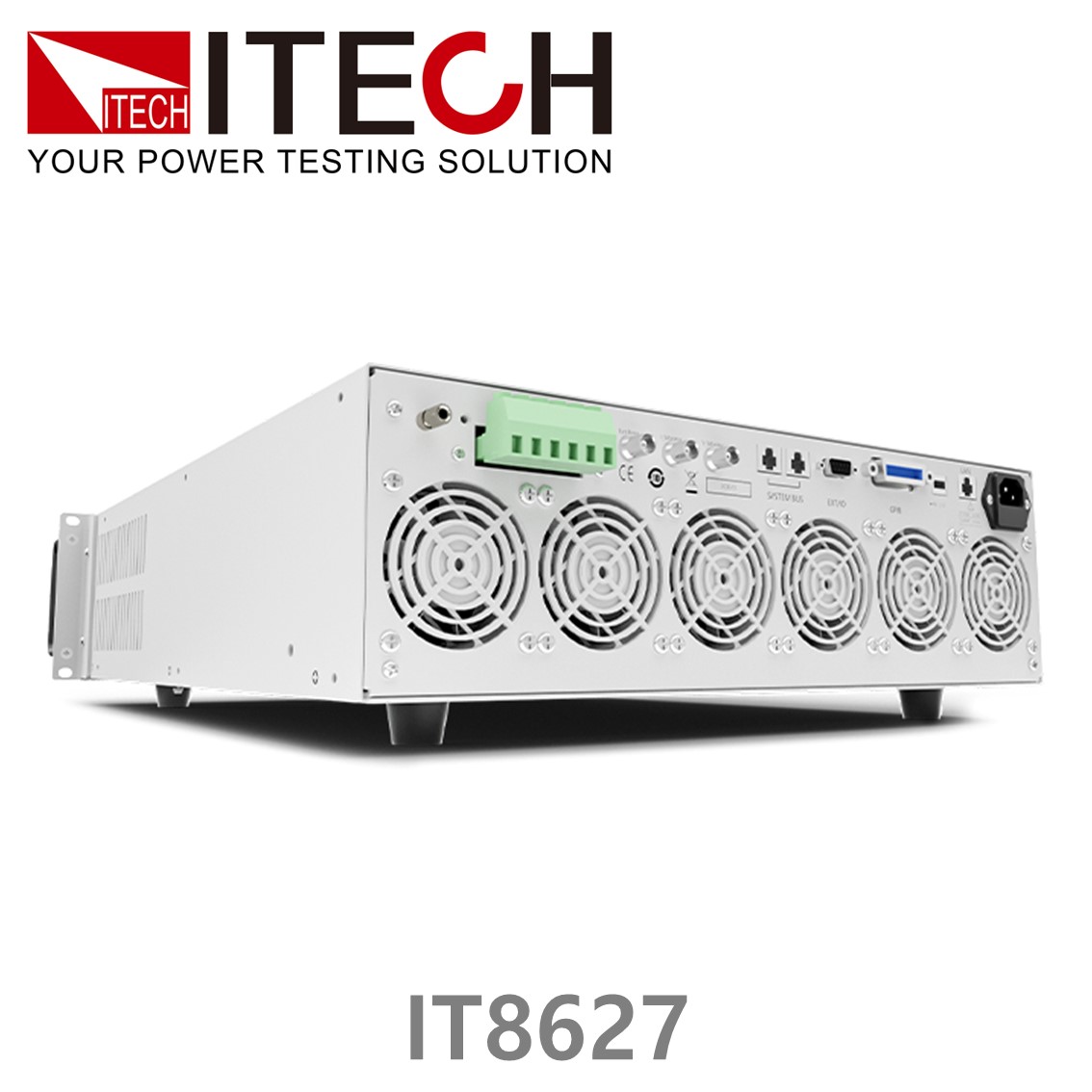 ITECH IT8627 AC,DC전자로드 50-420V, 140A, 12600VA DC전자부하 37U