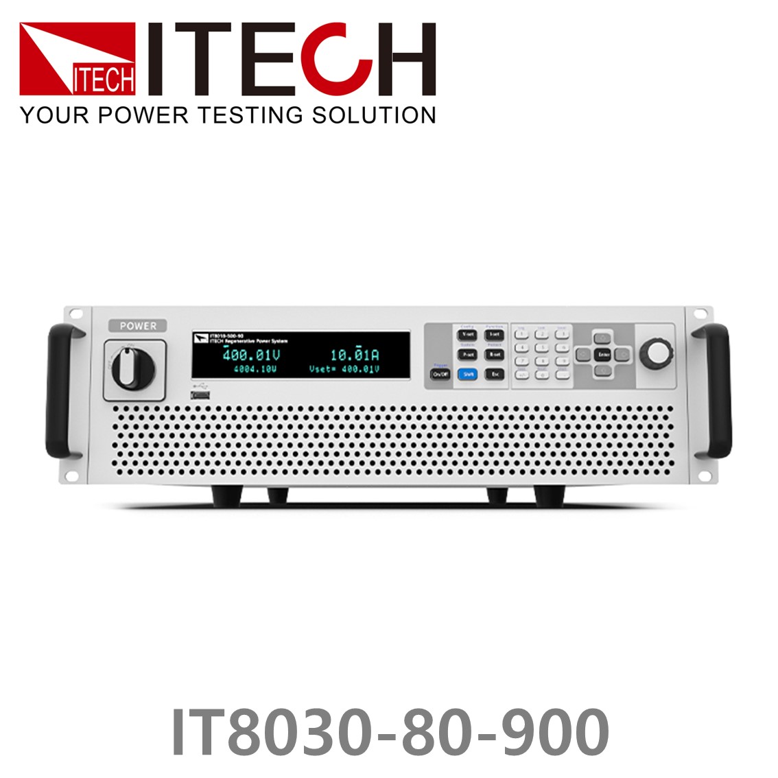 ITECH IT8030-80-900 회생형 DC전자로드 80V, 900A, 30kW (6U) DC전자부하