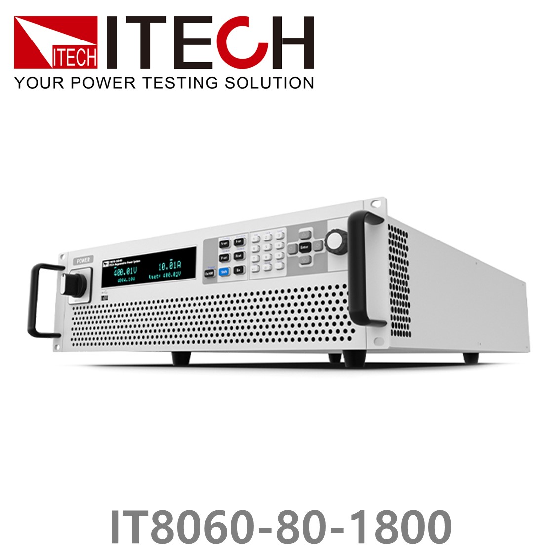 ITECH IT8060-80-1800 회생형 DC전자로드 80V, 1800A, 60kW (15U) DC전자부하