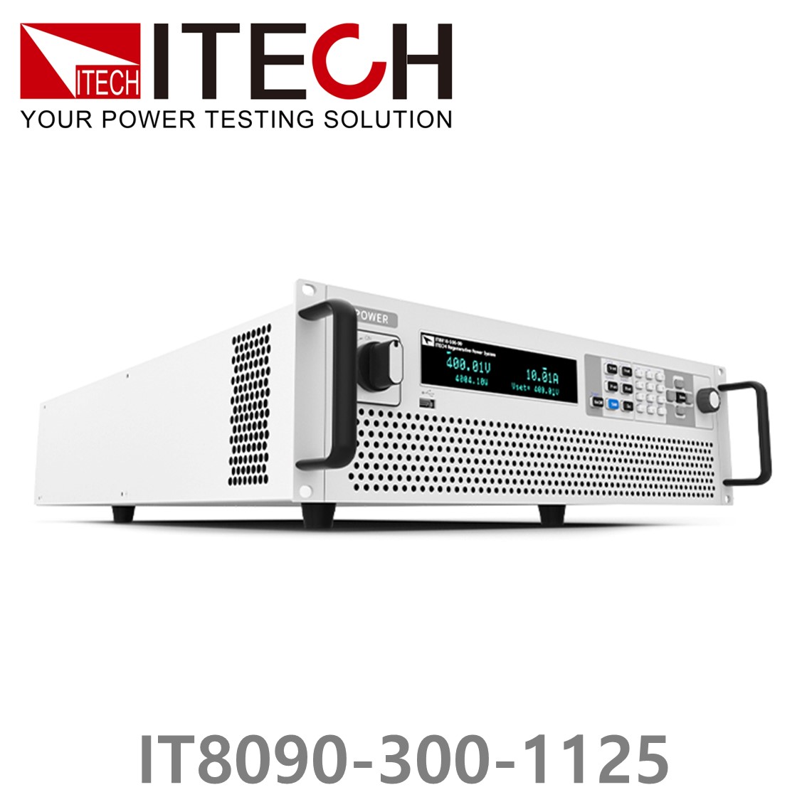 ITECH IT8090-300-1125 회생형 DC전자로드 300V, 1125A, 90kW (27U) DC전자부하