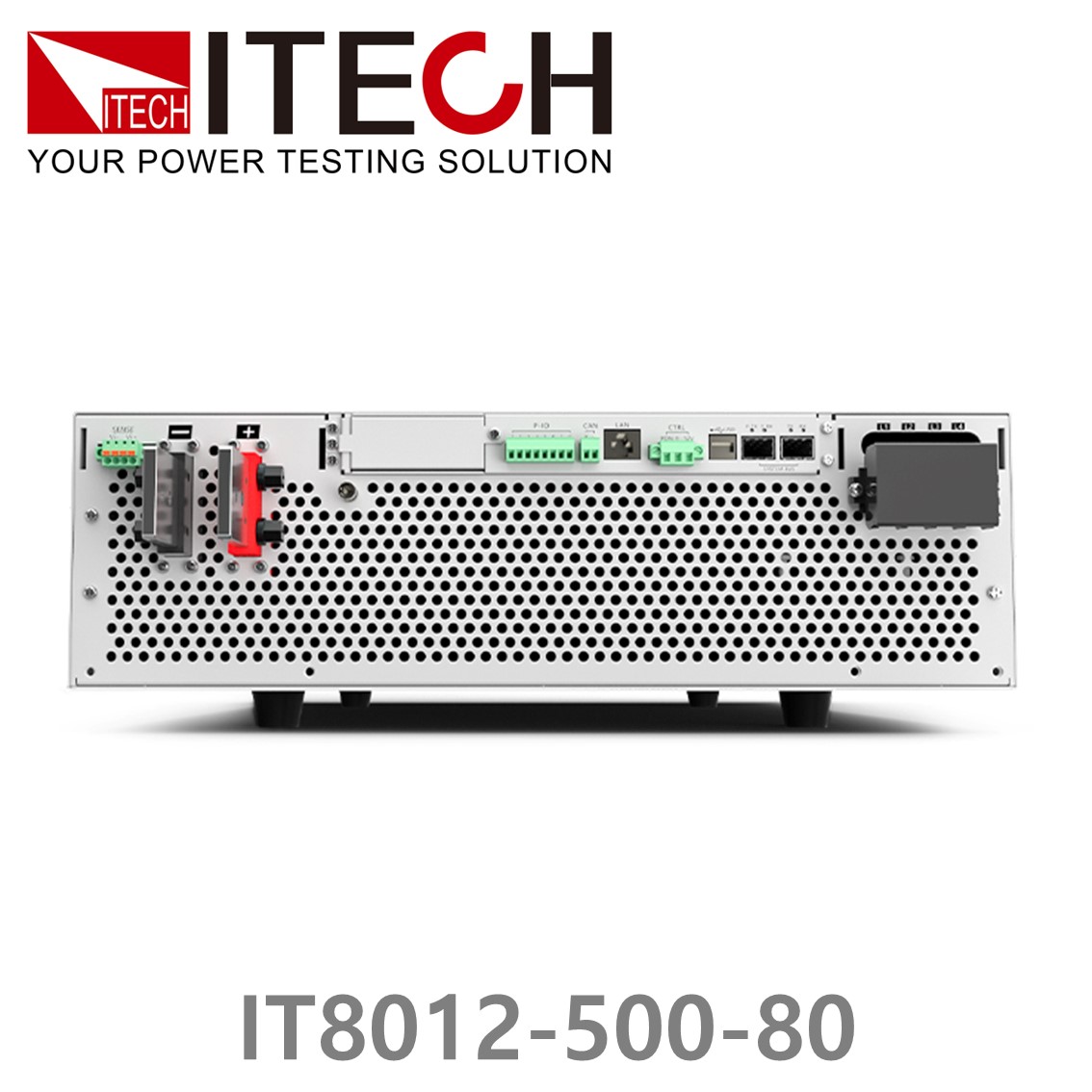 ITECH IT8012-500-80 회생형 DC전자로드 500V, 80A, 12kW (3U) DC전자부하