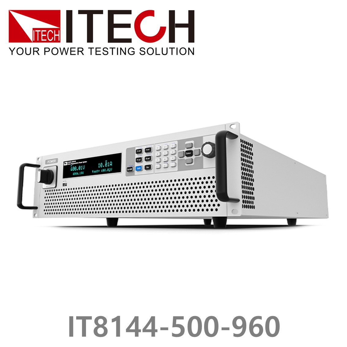 ITECH IT8144-500-960 회생형 DC전자로드 500V, 960A, 144kW (27U) DC전자부하