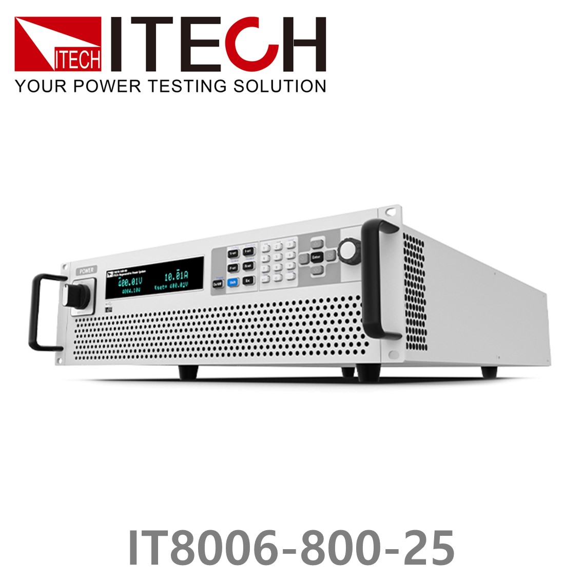 ITECH IT8006-800-25 회생형 DC전자로드 800V, 25A, 6kW (3U) DC전자부하