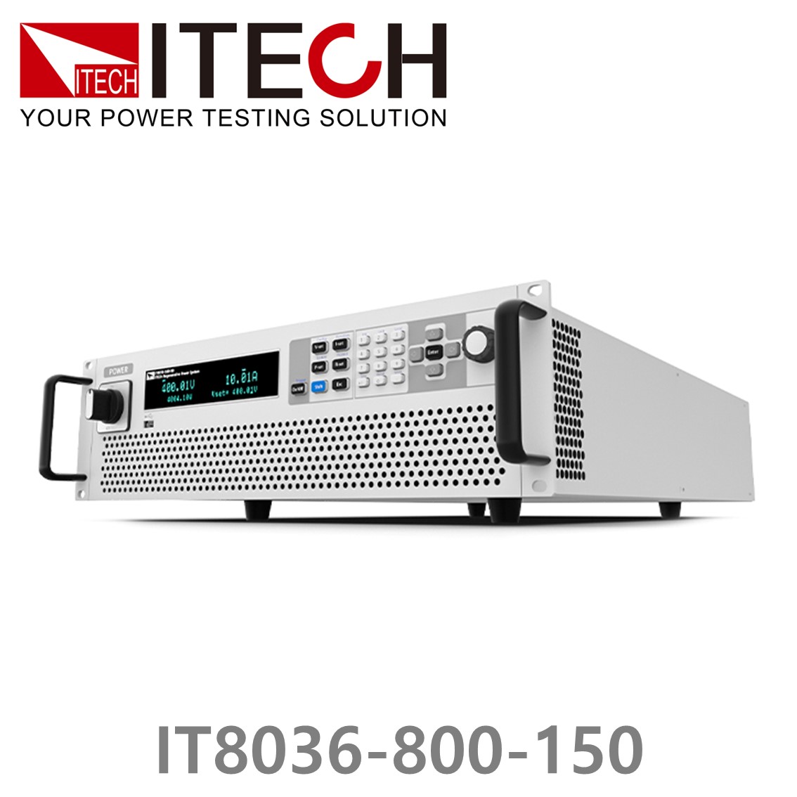 ITECH IT8036-800-150 회생형 DC전자로드 800V, 150A, 36kW (6U) DC전자부하
