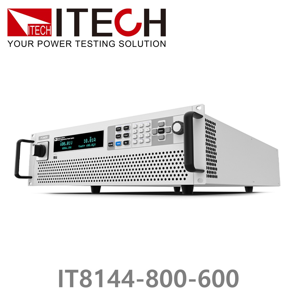 ITECH IT8144-800-600 회생형 DC전자로드 800V, 600A, 144kW (27U) DC전자부하