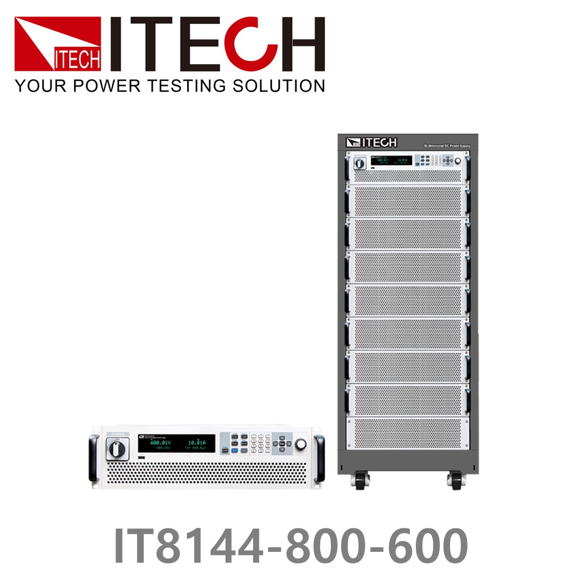 ITECH IT8144-800-600 회생형 DC전자로드 800V, 600A, 144kW (27U) DC전자부하
