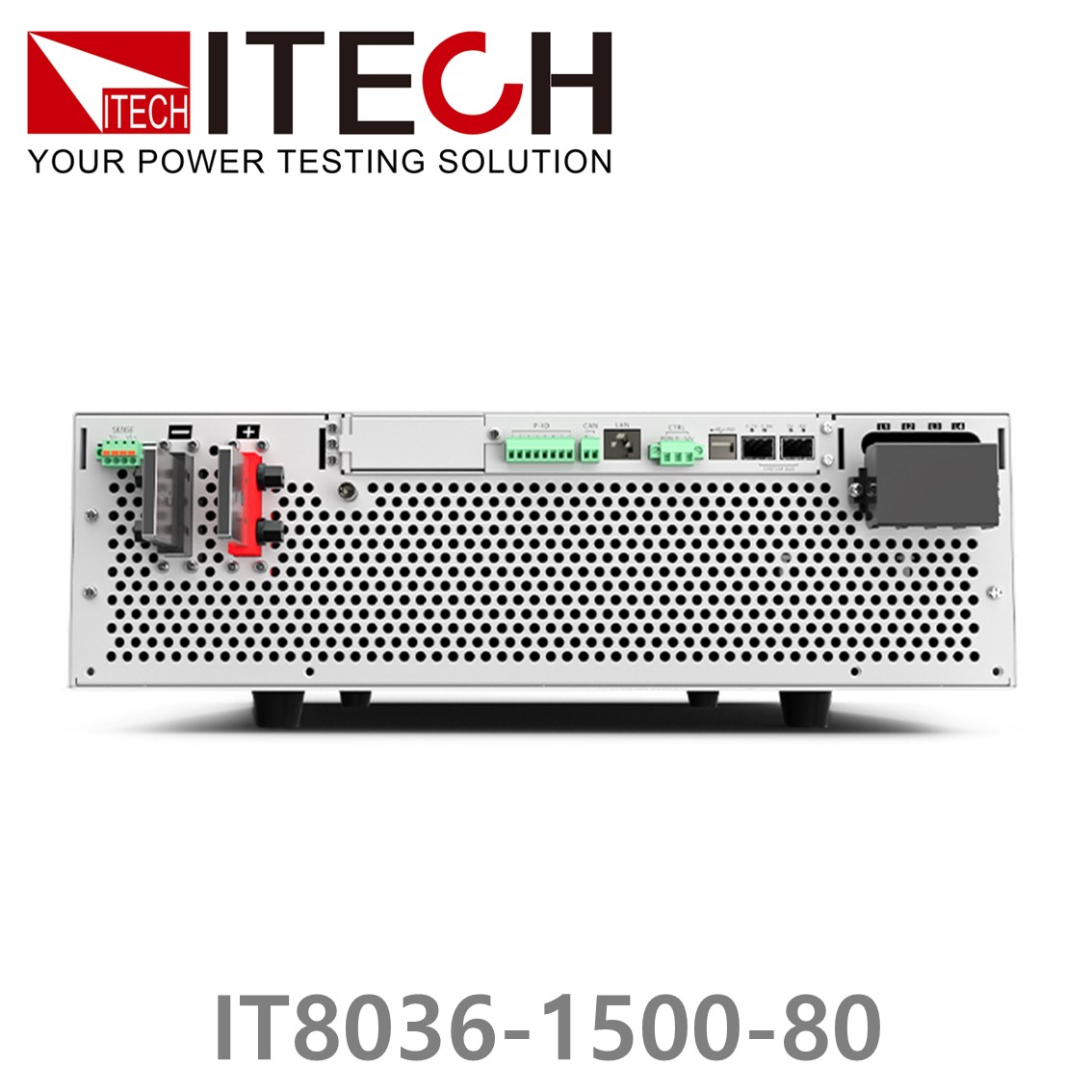 ITECH IT8036-1500-80 회생형 DC전자로드 1500V, 80A, 36kW (6U) DC전자부하