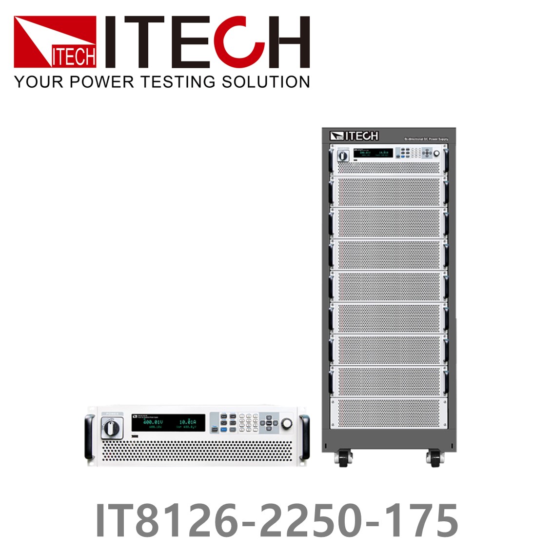 ITECH IT8126-2250-175 회생형 DC전자로드 2250V, 175A, 126kW (27U) DC전자부하