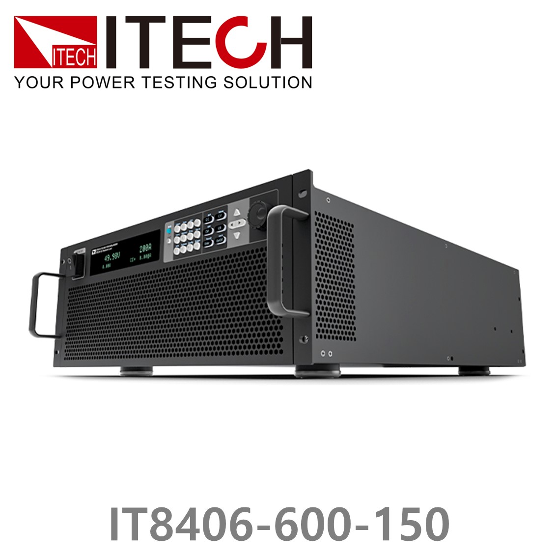 ITECH IT8406-600-150 고성능 DC전자로드 600V, 150A, 6kW (4U) DC전자부하