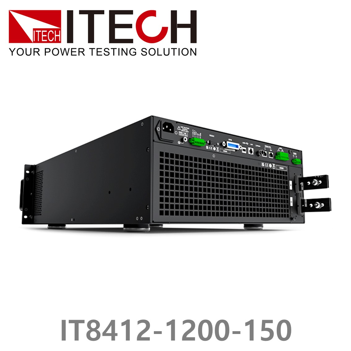 ITECH IT8412-1200-150 고성능 DC전자로드 1200V, 150A, 12kW (8U) DC전자부하