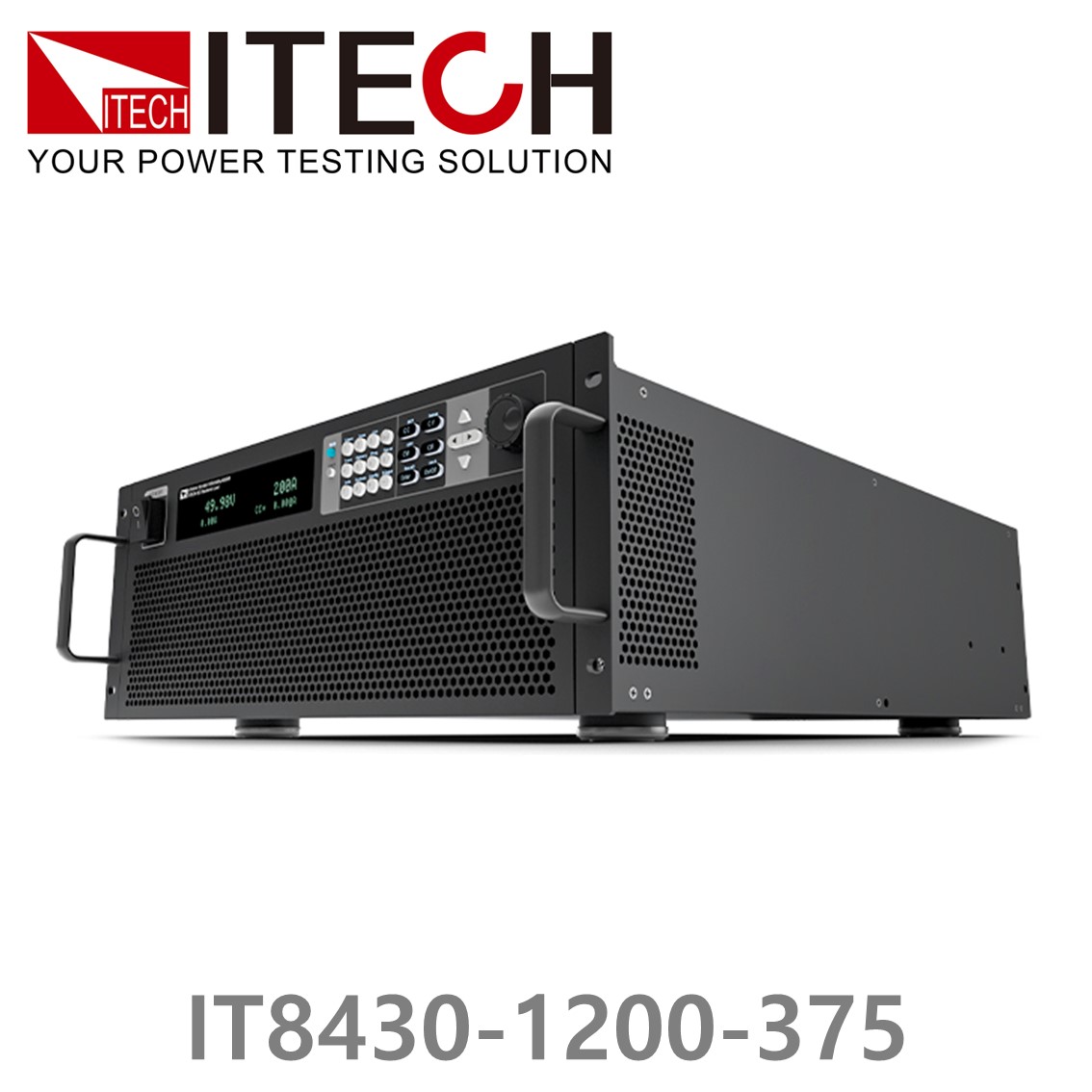 ITECH IT8430-1200-375 DC전자로드 1200V, 375A, 30kW (27U) DC전자부하