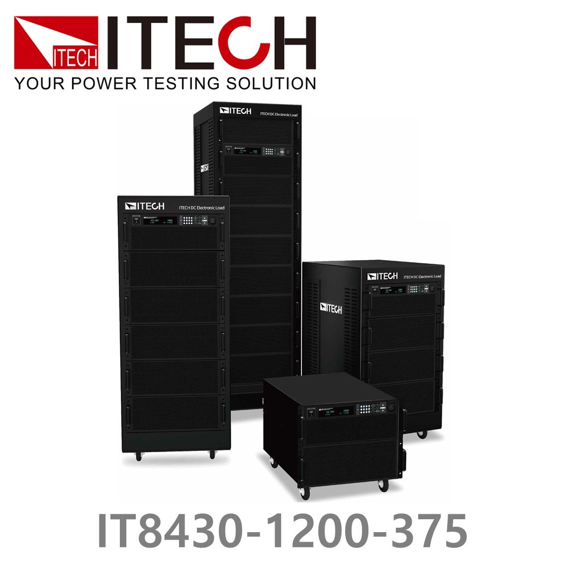 ITECH IT8430-1200-375 DC전자로드 1200V, 375A, 30kW (27U) DC전자부하