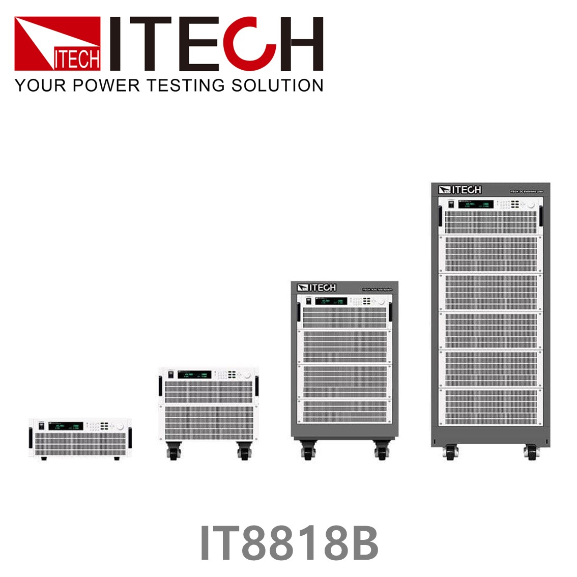 ITECH IT8818B DC전자로드 500V, 150A, 5000W, 6U