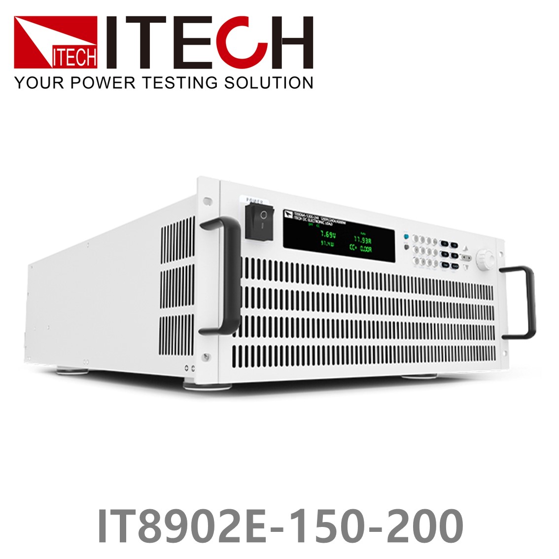 ITECH IT8902E-150-200 DC전자로드 150V, 200A, 2kW, 4U