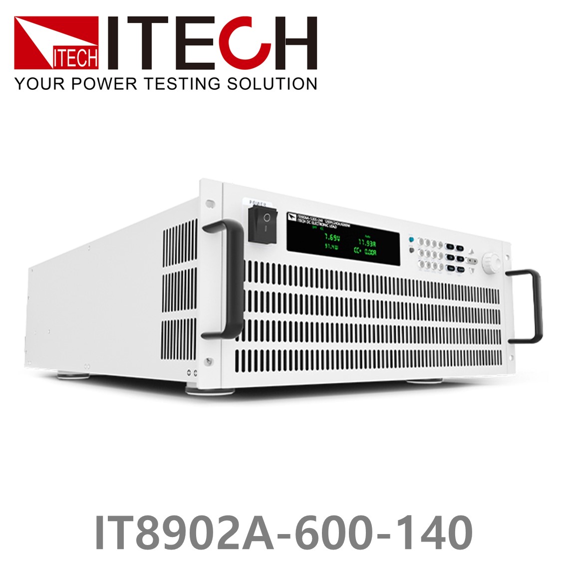 ITECH IT8902A-600-140 DC전자로드 600V, 140A, 2kW, 4U
