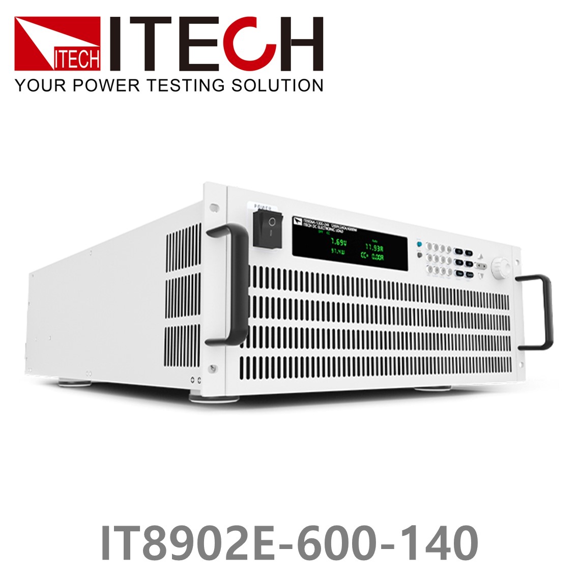 ITECH IT8902E-600-140 DC전자로드 600V, 140A, 2kW, 4U