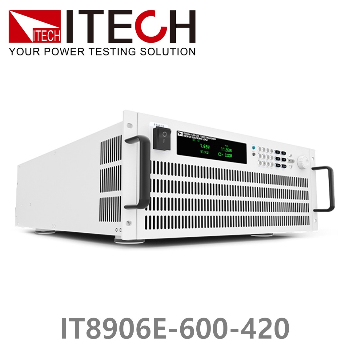 ITECH IT8906E-600-420 DC전자로드 600V, 420A, 6kW, 4U