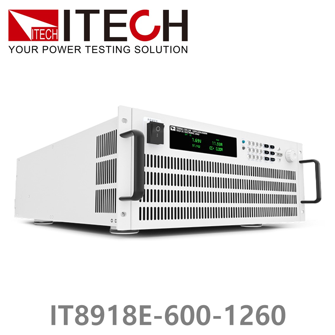 ITECH IT8918E-600-1260 DC전자로드 600V, 1260A, 18kW, 15U