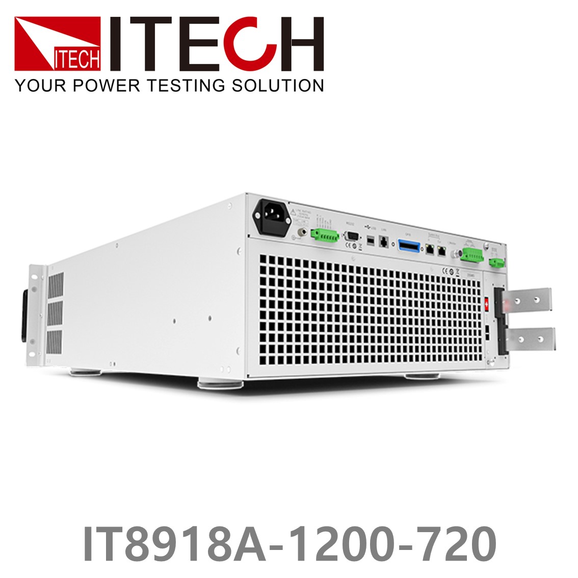 ITECH IT8918A-1200-720 DC전자로드 1200V, 720A, 18kW, 15U