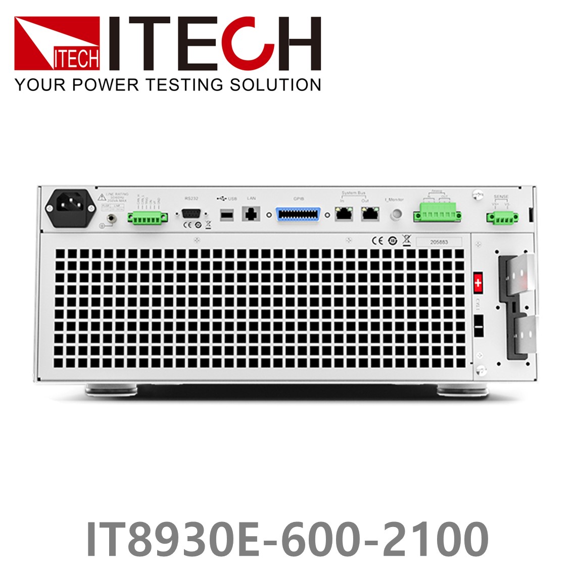 ITECH IT8930E-600-2100 DC전자로드 전자로드 600V, 2100A, 30kW, 27U