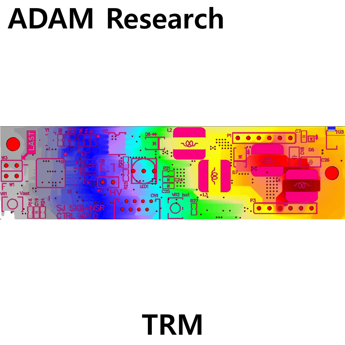 TRM PCB열해석 소프트웨어, 열특성분석 Thermal Risk Management