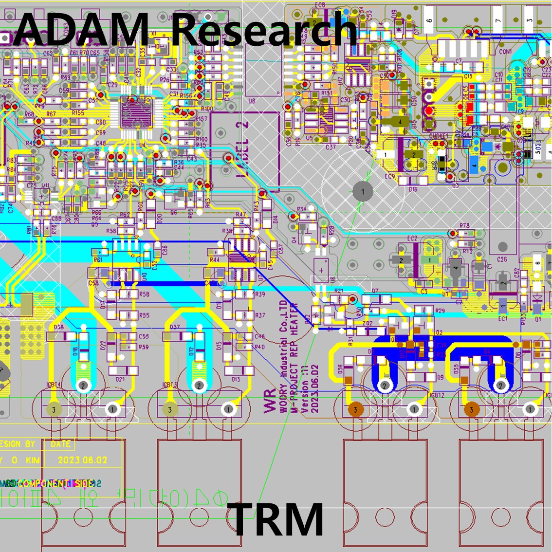 TRM PCB열해석 소프트웨어, 열특성분석 Thermal Risk Management