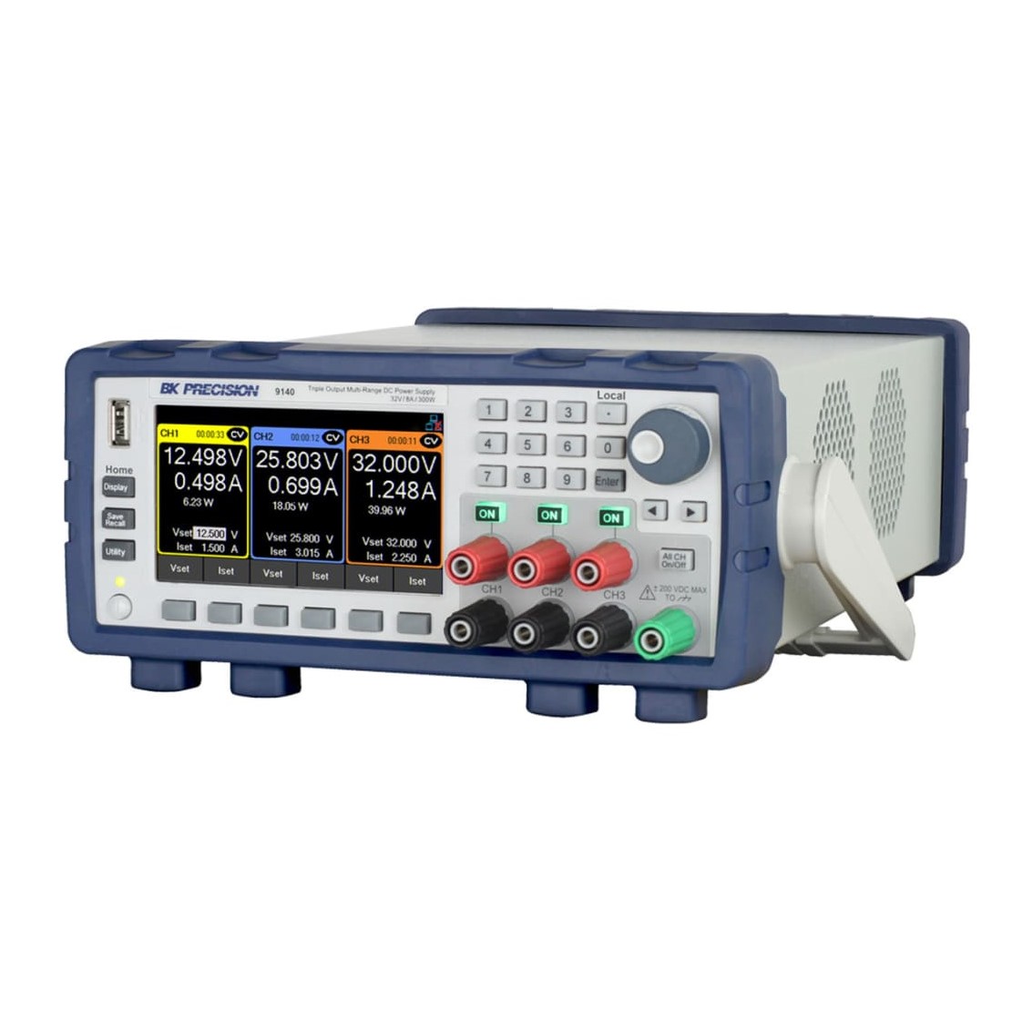 BK PRECISION 9140 DC파워서플라이 32V/8A/300W 3채널 DC전원공급장치