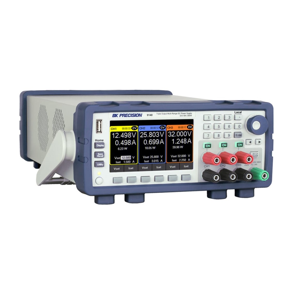 BK PRECISION 9140 DC파워서플라이 32V/8A/300W 3채널 DC전원공급장치